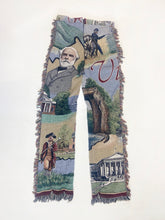 Load image into Gallery viewer, Upcycled Fringe Blanket Pant
