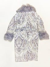 Load image into Gallery viewer, Upcycle Fur Trim Quilted Coat
